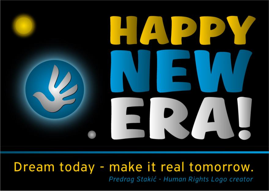 Happy New Year The Universal Logo For Human Rights Happy New Year The Universal Logo For Human Rights